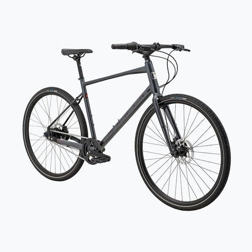 Bicicletă de oraș Marin Presidio 2 700C gloss charcoal/black/black red