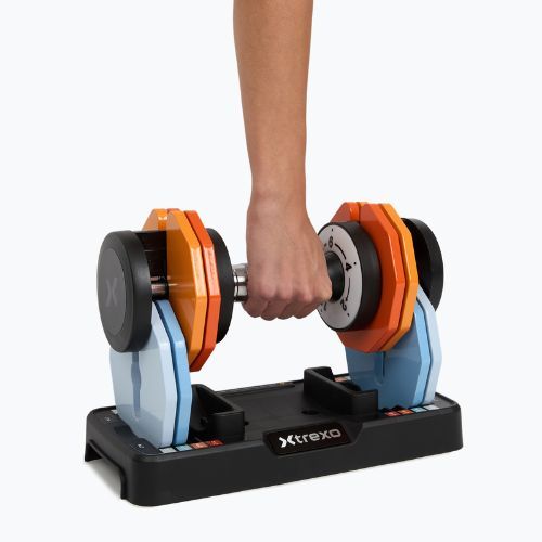 Set de haltere reglabile XTREXO 2 x 10 kg multicolor