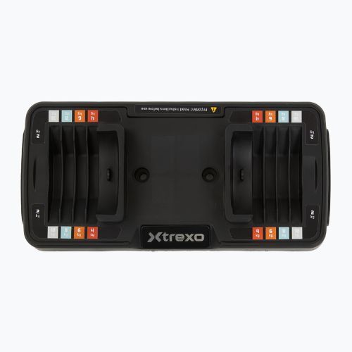 Set de haltere reglabile XTREXO 2 x 10 kg multicolor