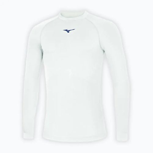 Longsleeve de alergare pentru bărbați Mizuno Uni Core white/ navy