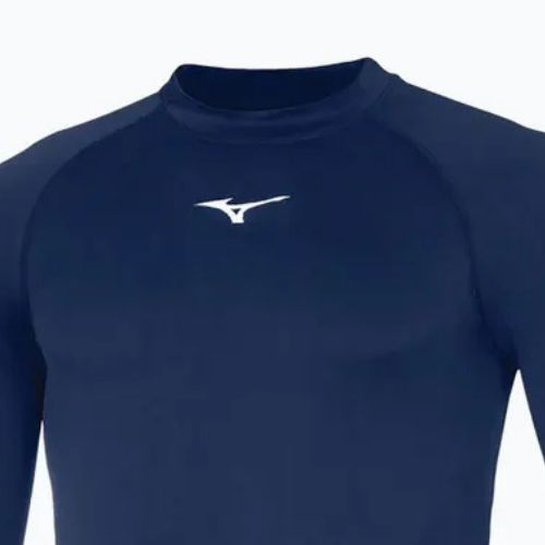 Longsleeve de alergare pentru bărbați Mizuno Uni Core navy/ white