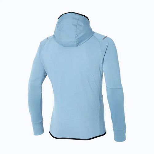 Geacă de alergare pentru bărbați Mizuno Warmalite Hybrid Full Zip glacier lake