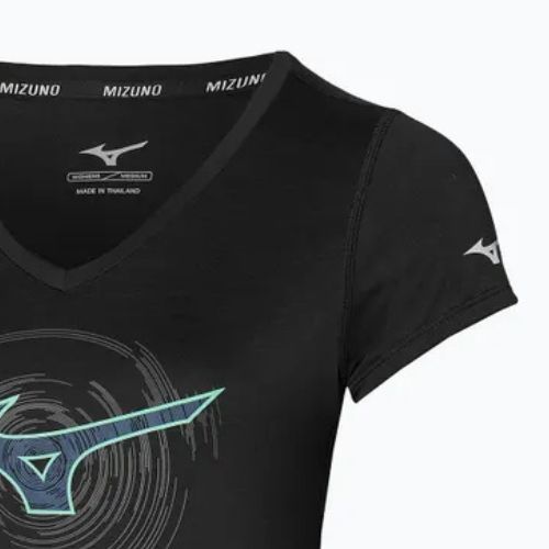Tricou de alergare pentru femei Mizuno Impulse Core RB Tee black