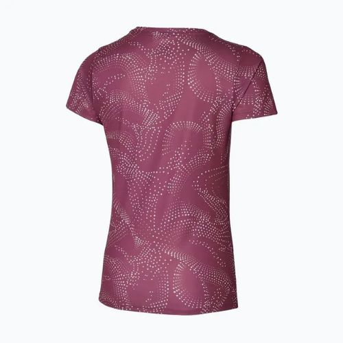 Tricou de alergare pentru femei Mizuno Impulse Core Graphic Tee violet quartz