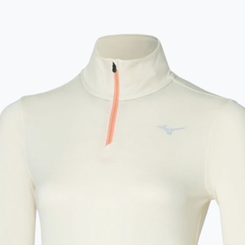 Longsleeve de alergare pentru femei Mizuno Impulse Core Half Zip pristine