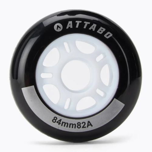 Roți pentru role ATTABO Wheels 84 mm 4 buc. negru