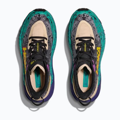 Pantofi de alergare pentru femei HOKA Speedgoat 6 oatmeal/mountain iris