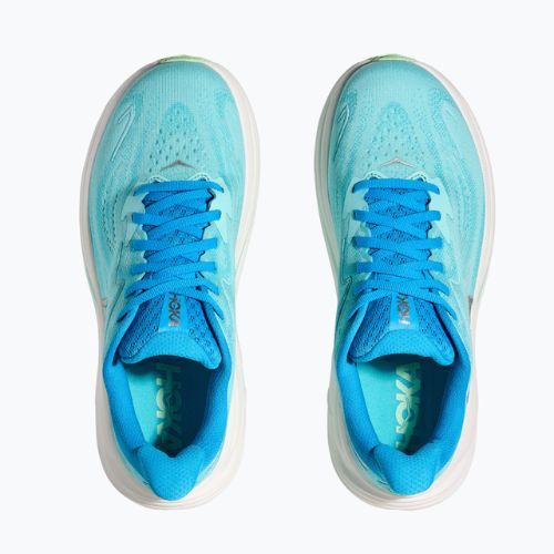 Încălțăminte de alergare pentru femei  HOKA Clifton 10 Wide skyward blue/cielo blue