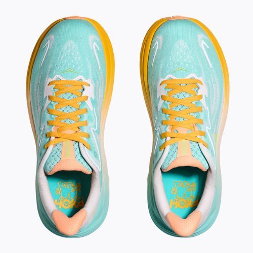 Încălțăminte de alergare pentru femei  HOKA Clifton 10 blue spark/white