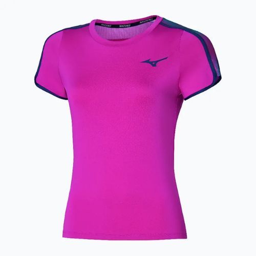 Tricou pentru femei Mizuno Frontier Tee W fuchsia purple
