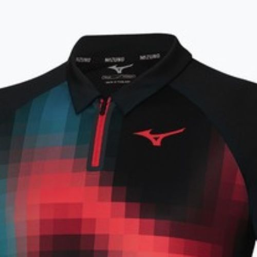 Tricou pentru bărbați Mizuno Frontier Shadow Polo black
