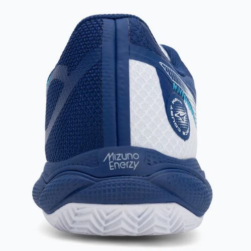 Încălțăminte de tenis pentru bărbați  Mizuno Wave Enforce Court CC bellwether blue/ white/ fjord blue