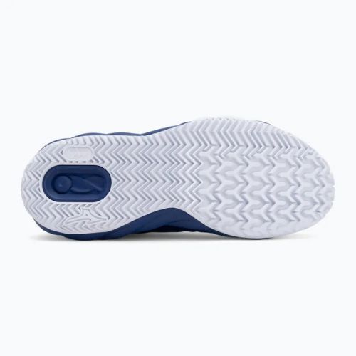 Încălțăminte de tenis pentru bărbați  Mizuno Wave Enforce Court CC bellwether blue/ white/ fjord blue