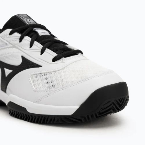 Încălțăminte de tenis pentru bărbați Mizuno Break Shot 5 CC white/ black/ harbor mist