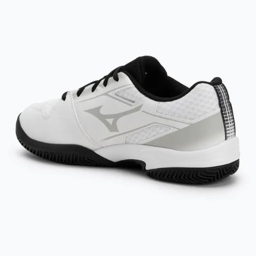 Încălțăminte de tenis pentru bărbați Mizuno Break Shot 5 CC white/ black/ harbor mist