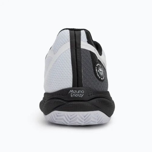 Încălțăminte de tenis pentru bărbați Mizuno Wave Enforce Court CC white/ black/ iron gate