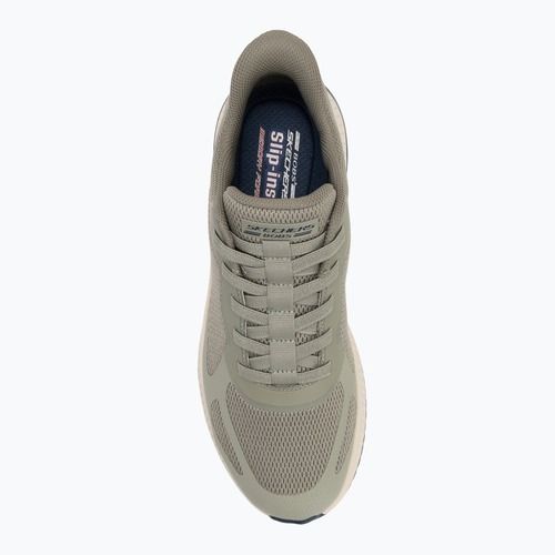 Încălțăminte pentru bărbați SKECHERS Bobs Squad 4 olive