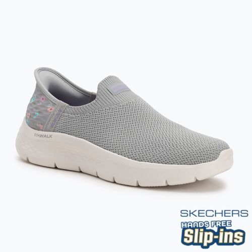 Încălțăminte pentru femei SKECHERS Go Walk Flex Sunset Rose gray/lavender