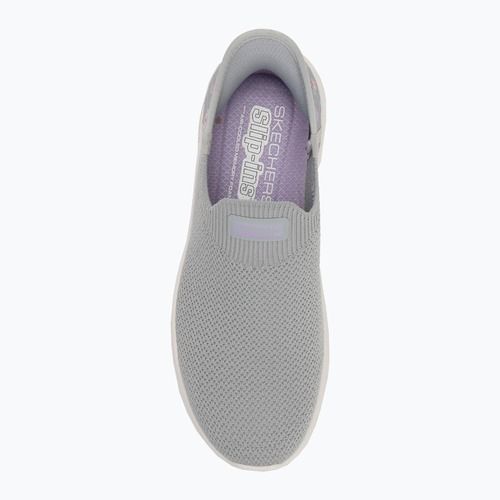 Încălțăminte pentru femei SKECHERS Go Walk Flex Sunset Rose gray/lavender