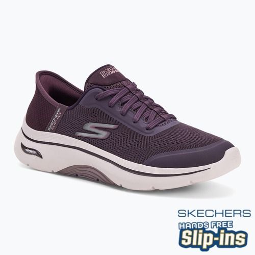 Încălțăminte pentru femei SKECHERS Go Walk Arch Fit 2.0 Valencia purple