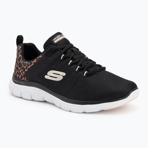 Încălțăminte pentru femei SKECHERS Flex Appeal 4.0 Wild Ballad black/leopard