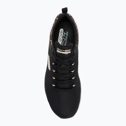 Încălțăminte pentru femei SKECHERS Flex Appeal 4.0 Wild Ballad black/leopard