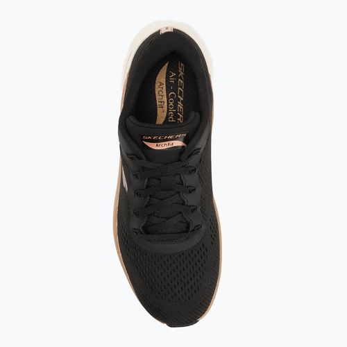 Încălțăminte pentru femei SKECHERS Arch Fit 2.0 Glow The Distance black/rose gold