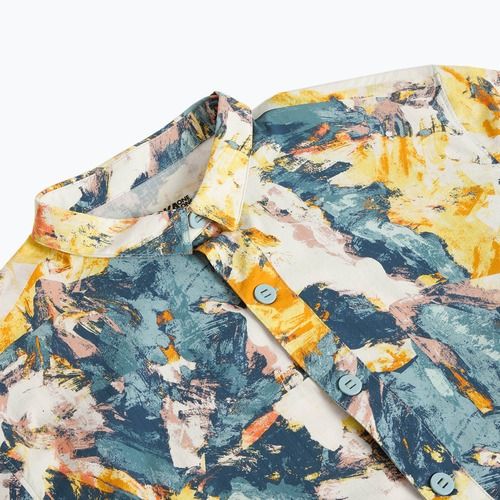 HOKA SkyRun Polo cămașă de alergare cu imprimare Sun Run