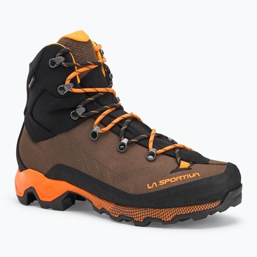 Încălțăminte de trekking pentru bărbați La Sportiva Aequilibrium Trek GTX chocolate/papaya