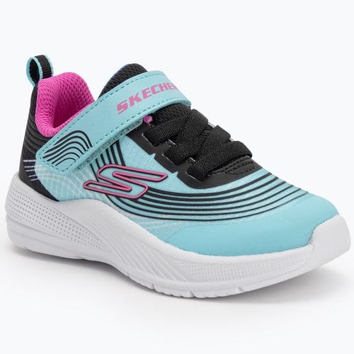 Încălțăminte pentru copii SKECHERS Microspec Advance aqua/purple