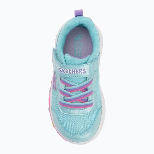 Încălțăminte pentru copii SKECHERS Play Scene Fun Squad turquoise