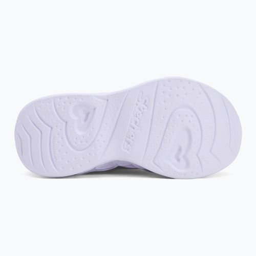 Încălțăminte pentru copii SKECHERS Heart Lights Retro Hearts navy leather/multi trim