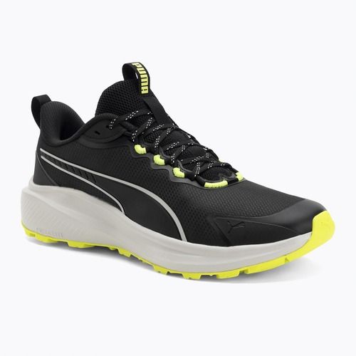 Încălțăminte de alergare  PUMA Skyrocket Lite Trail puma black/feather gray/yellow alert