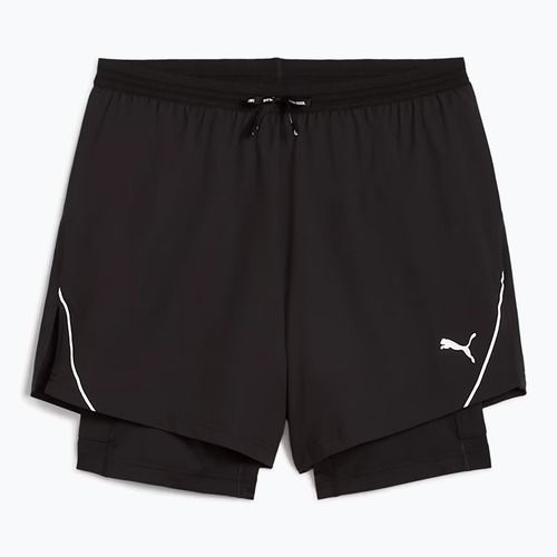Pantaloni scurți de alergare pentru bărbați Puma Run Ultrawave 2IN1 5" puma black