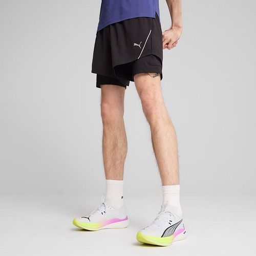 Pantaloni scurți de alergare pentru bărbați Puma Run Ultrawave 2IN1 5" puma black