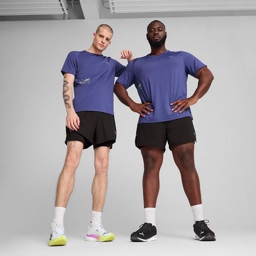 Pantaloni scurți de alergare pentru bărbați Puma Run Ultrawave 2IN1 5" puma black