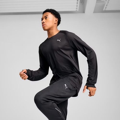 Longsleeve de alergare pentru bărbați PUMA Run Cloudpun puma black
