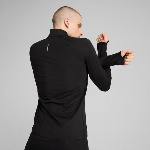 Bluză de alergare pentru bărbați  PUMA Run Velocity Cloudspun 1/4 Zip puma black