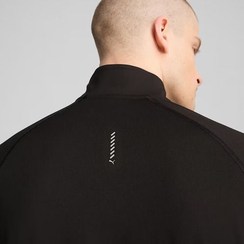 Bluză de alergare pentru bărbați  PUMA Run Velocity Cloudspun 1/4 Zip puma black