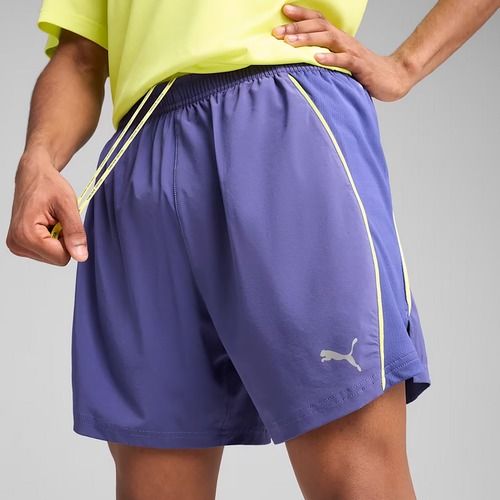 Pantaloni scurți de alergare pentru bărbați PUMA Run Velocity 5" blue crystal