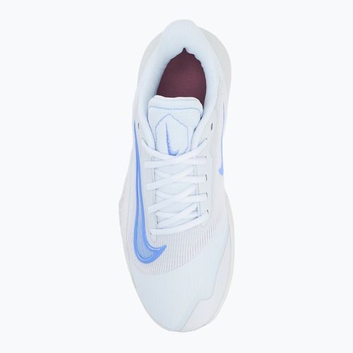 Încălțăminte de baschet pentru bărbați Nike Precision 7 football grey/pure platinum/plum dust/royal pulse