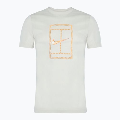 Tricou de tenis Nike Court Dri-FIT pentru bărbați, maro deschis orewood