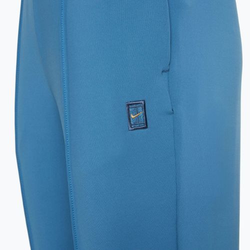 Pantaloni de tenis pentru femei Nike Court Dri-Fit Heritage Knit aegean storm