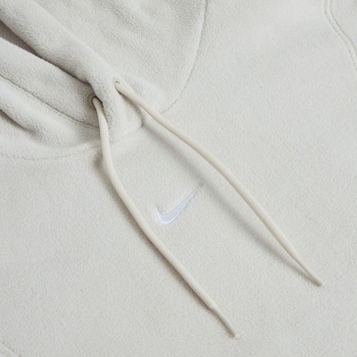 Tricou pentru femei Nike One Therma-FIT maro deschis/ alb