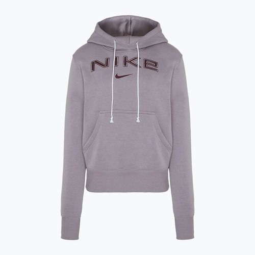 Bluză pentru femei Nike Sportswear Phoenix Fleece HM9751 lightt violet ore / burgundy crush