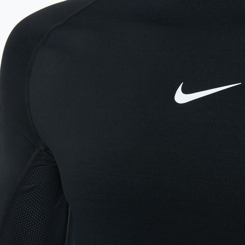 Bărbați de formare longsleeve Nike Pro Warm LS negru / alb