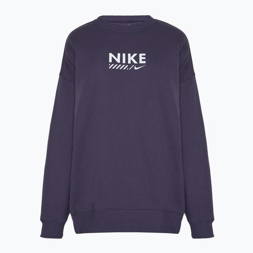 Bluză pentru femei Nike Sportswear Oversized Crew-Neck dark raisin