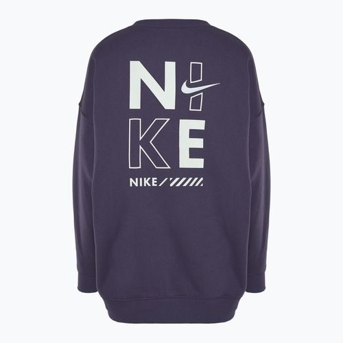 Bluză pentru femei Nike Sportswear Oversized Crew-Neck dark raisin