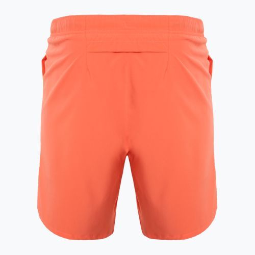 Pantaloni scurți pentru bărbați Nike Dri-Fit Challenger 7" Brief-Lined light wild mango / reflective silver