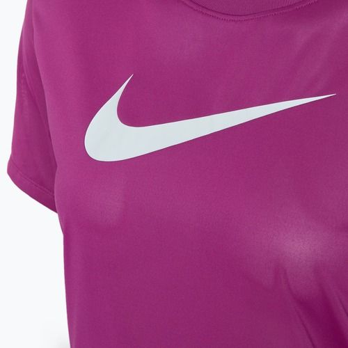 Tricou de antrenament pentru femei Nike Dri-Fit hot fuchsia